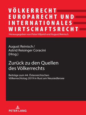 cover image of Zurueck zu den Quellen des Voelkerrechts